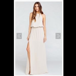Show Me Your Mumu Heather Halter Bridesmaid Dress